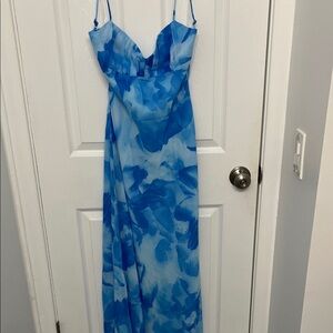 Selfie Leslie Blue Maxi Dress